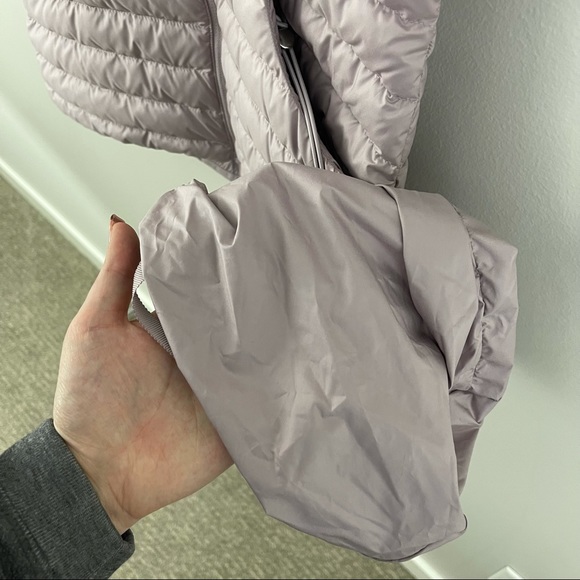 LULULEMON Mauve Blush Pink Pack It Down Vest Sz 2 NEW - Picture 7 of 16